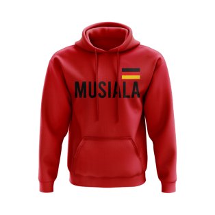 Jamal Musiala Germany Name Hoody (Red)