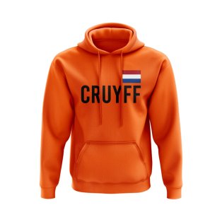 Johan Cruyff Holland Name Hoody (Orange)