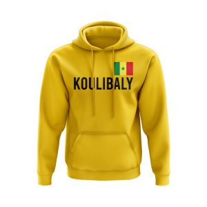 Kalidou Koulibaly Senegal Name Hoody (Yellow)