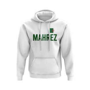 Riyad Mahrez Algeria Name Hoody (White)