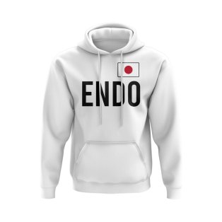 Endo Japan Name Hoody (White)