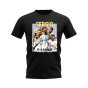 Sergio Ramos Real Madrid Bootleg T-Shirt (Black)