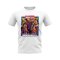 Xavi Barcelona Bootleg T-Shirt (White)