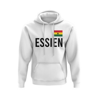 Michael Essien Ghana Name Hoody (White)