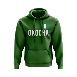 Jay-Jay Okocha Nigeria Name Hoody (Green)