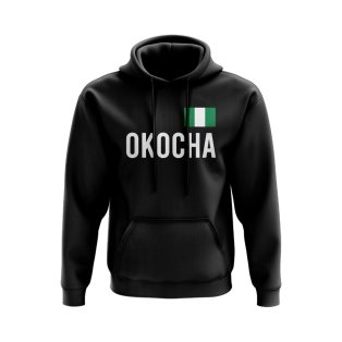 Jay-Jay Okocha Nigeria Name Hoody (Black)