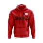 Alexis Sanchez Chile Name Hoody (Red)