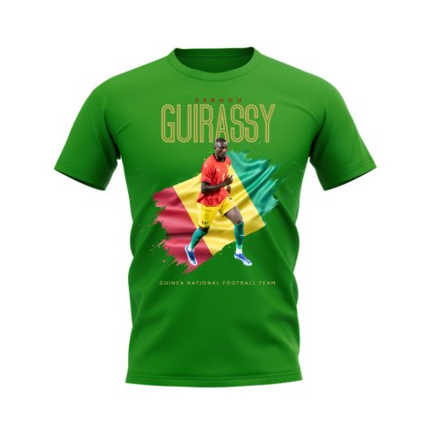 Serhou Guirassy Guinea T-shirt (Green)