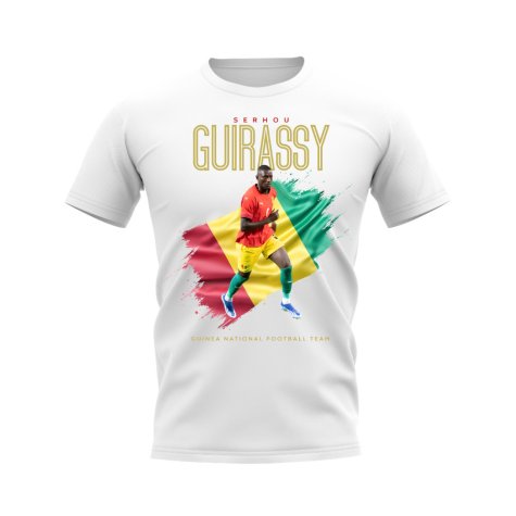 Serhou Guirassy Guinea T-shirt (White)