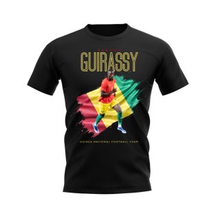 Serhou Guirassy Guinea T-shirt (Black)