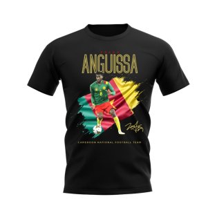 Frank Anguissa Cameroon T-shirt (Black)