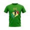 Sadio Mane Senegal Celebration T-shirt (Green)