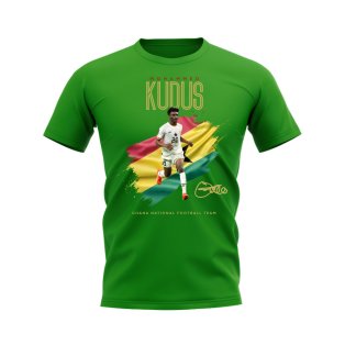 Mohamed Kudus Ghana T-shirt (Green)