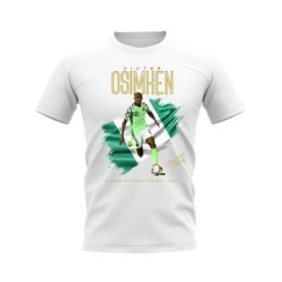 Victor Osimhen Nigeria T-shirt (White)