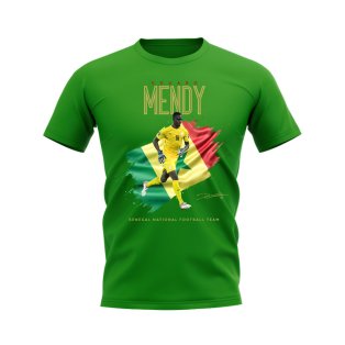 Edouard Mendy Senegal T-shirt (Green)