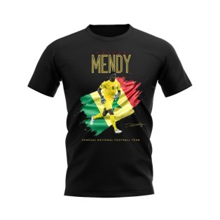 Edouard Mendy Senegal T-shirt (Black)