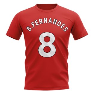Bruno Fernandes Man Utd Hero T-shirt (Red)