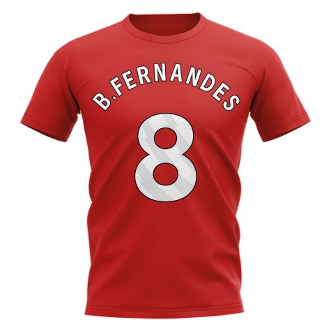 Bruno Fernandes Man Utd Hero T-shirt (Red)