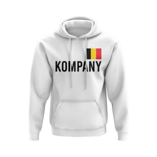 Vincent Kompany Belgium Name Hoody (White)