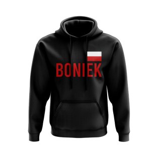 Boniek Poland Name Hoody (Black)