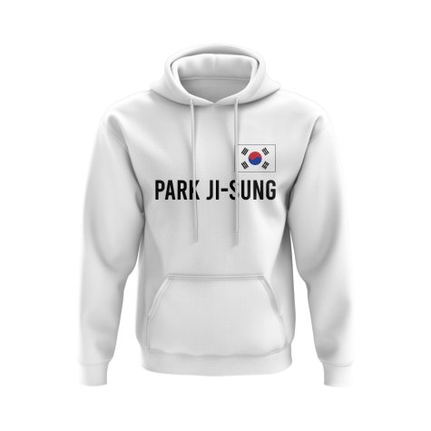 Park Ji Sung South Korea Name Hoody (White)