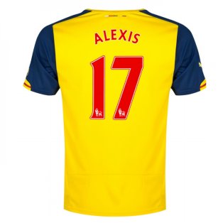 2014-15 Arsenal Away Shirt (Alexis 17)