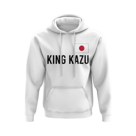 King Kazu Japan Name Hoody (White)