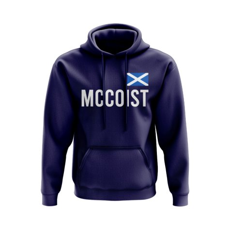 Ally McCoist Scotland Name Hoody (Navy)