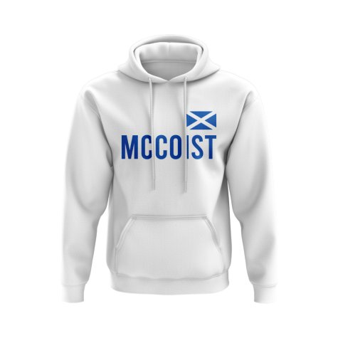 Ally McCoist Scotland Name Hoody (White)