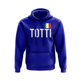 Francesco Totti Italy Name Hoody (Royal)
