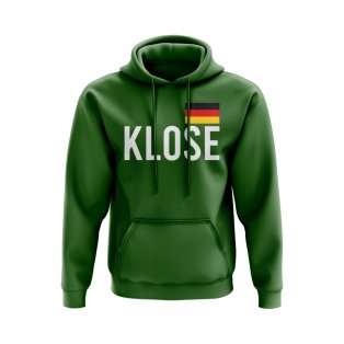 Miroslav Klose Germany Name Hoody (Green)