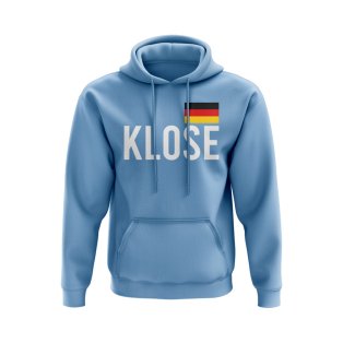 Miroslav Klose Germany Name Hoody (Sky Blue)