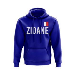 Zinedine Zidane France Name Hoody (Royal)