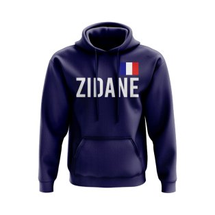 Zinedine Zidane France Name Hoody (Navy)