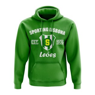 Sporting Lisbon Established Hoody (Green)