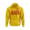 Xavi Spain Name Hoody (Yellow)