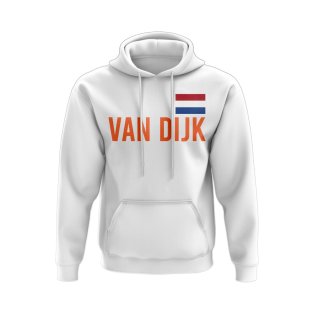 Van Dijk Holland Name Hoody (White)