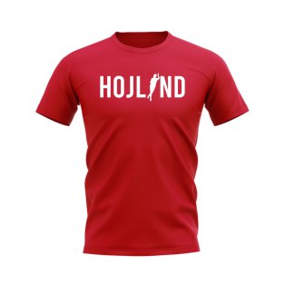 Rasmus Hojlund Silhouette T-Shirt (Red)