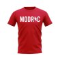 Luka Modric Silhouette T-Shirt (Red)