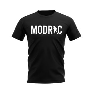 Luka Modric Silhouette T-Shirt (Black)