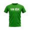 Virgil van Dijk Silhouette T-Shirt (Green)