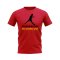 Joshua Kimmich Germany Silhouette T-Shirt (Red)