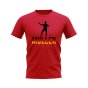 Thomas Muller Germany Silhouette T-Shirt (Red)