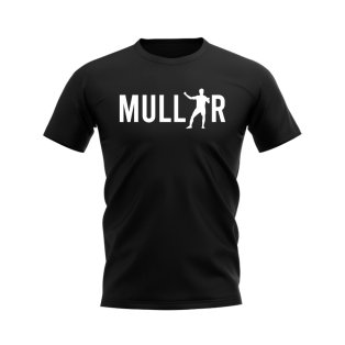 Thomas Muller Silhouette T-Shirt (Black)