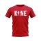 Harry Kane Silhouette T-Shirt (Red)