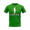 Virgil van Dijk Holland Silhouette T-shirt (Green)