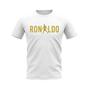 Cristiano Ronaldo Silhouette T-shirt (White)