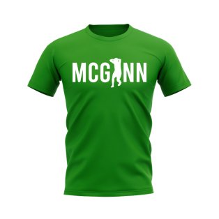 John McGinn Silhouette T-shirt (Green)