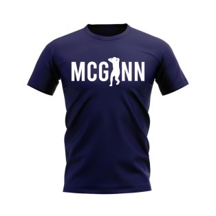 John McGinn Silhouette T-shirt (Navy)