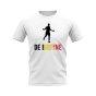 Kevin de Bruyne Belgium Silhouette T-shirt (White)
